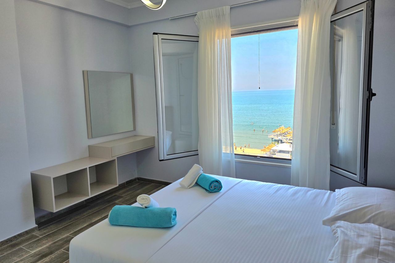 Beachfront And Sea View Holiday Apartment In Durres Albania